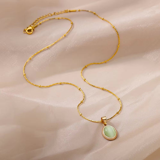 Green Opal Necklace